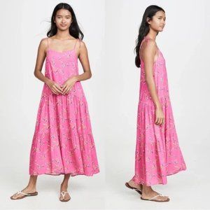 Playa Lucila Pink Floral Maxi Dress (NWT)